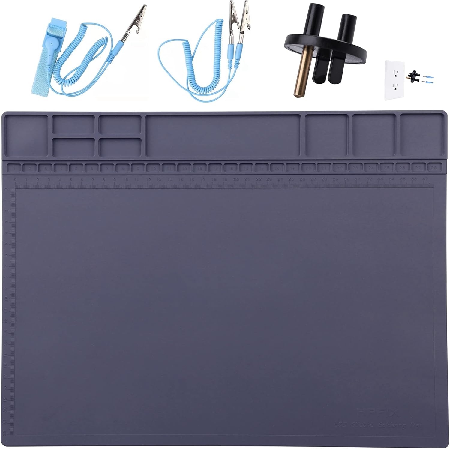 Anti-static grounding mat